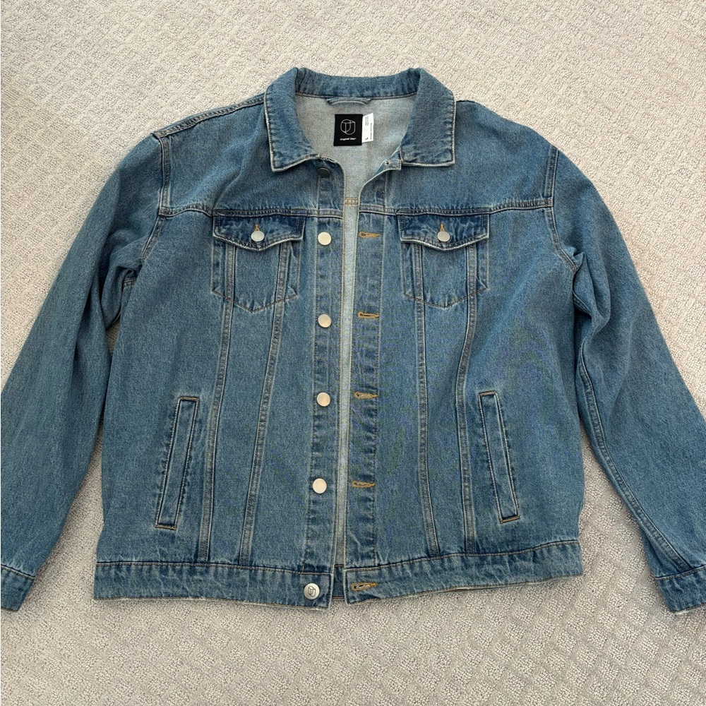 Original Use Blue Jean Jacket Timeless Denim Style